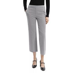 TheoryHoundstooth Print Pants Size 4 Womens